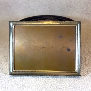 Vintage Belt Buckle Compact
